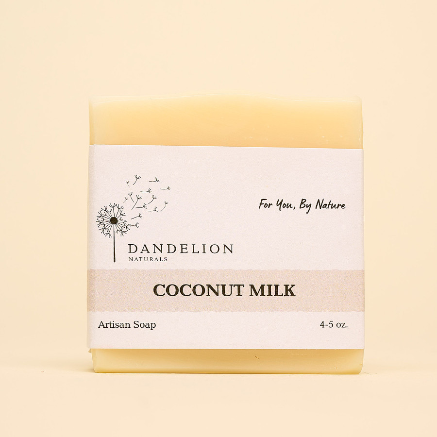 Coconut milk bar soap