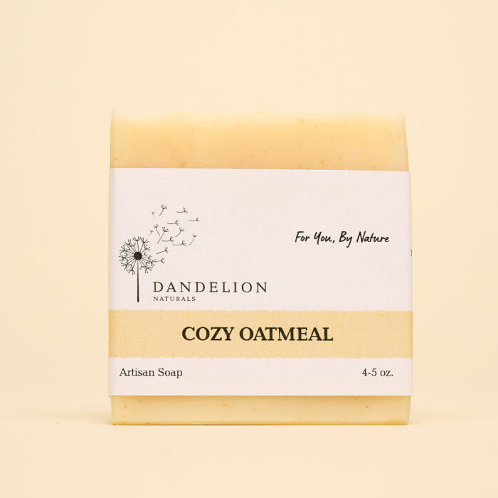 Cozy oatmeal bar soap
