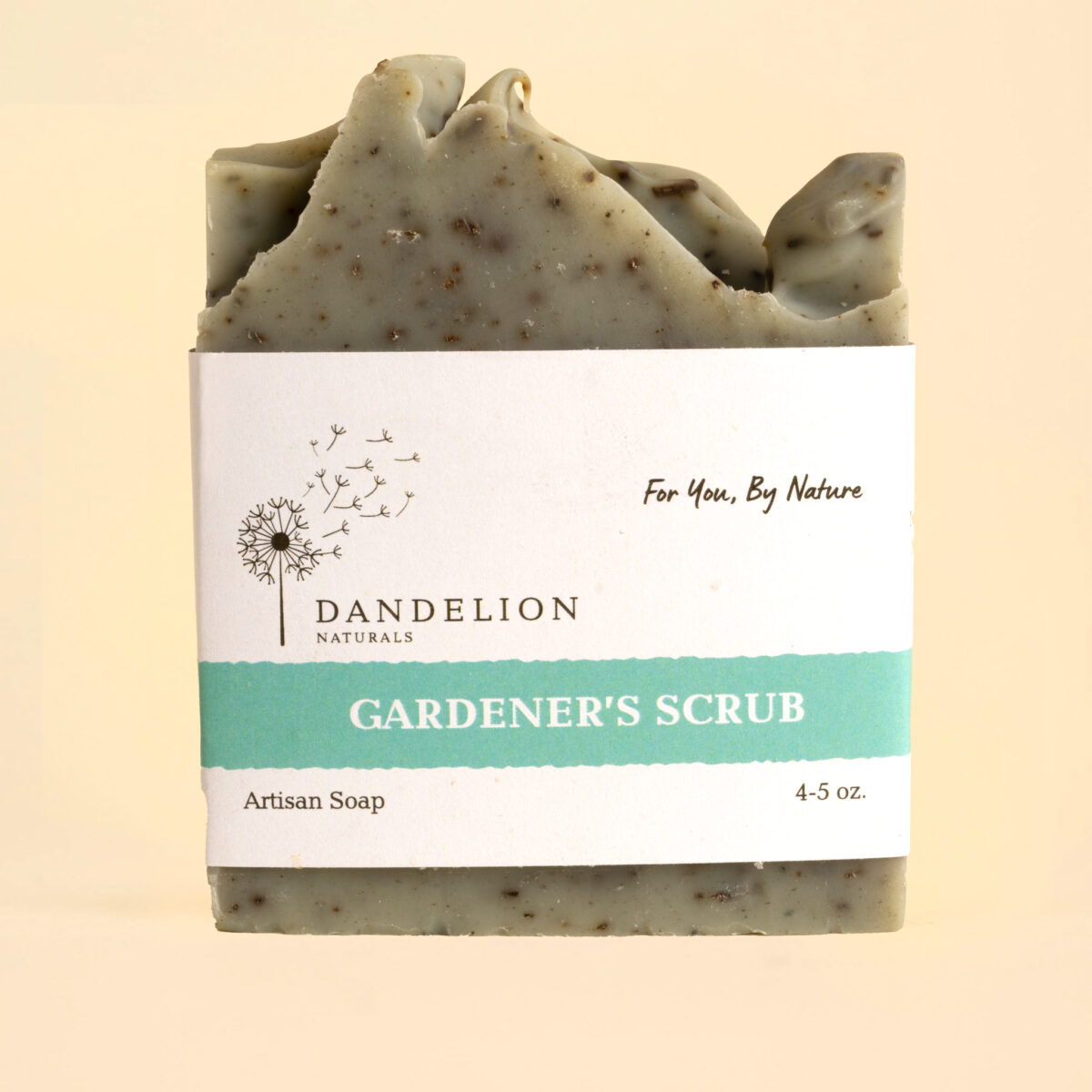 Gardener’s Scrub Bar Soap – Dandelion Naturals