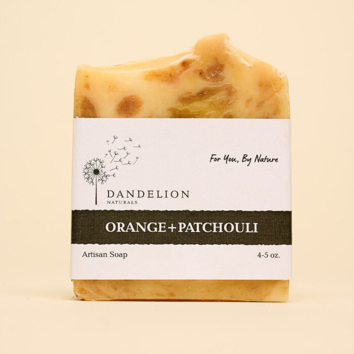 orange patchouli bar soap