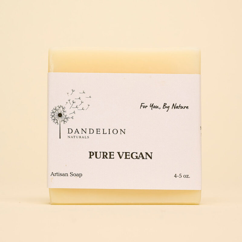 Pure Vegan Bar Soap Dandelion Naturals