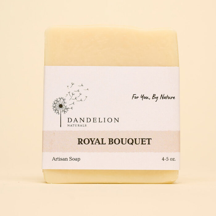 Royal bouquet bar soap
