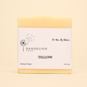 Tallow bar soap