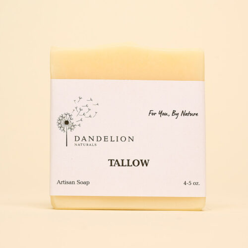 Tallow bar soap
