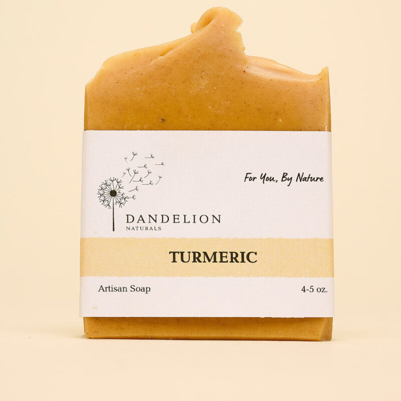 Turmeric Bar Soap Dandelion Naturals