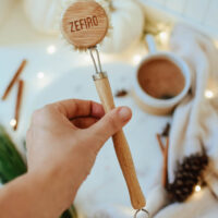 Bamboo and Sisal Pot Brush - Image 4