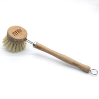 Bamboo and Sisal Pot Brush - Image 2