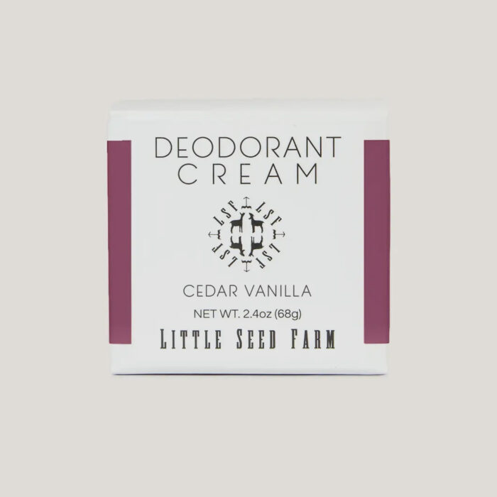 Cedar Vanilla Deodorant Cream by Little Seed Farm