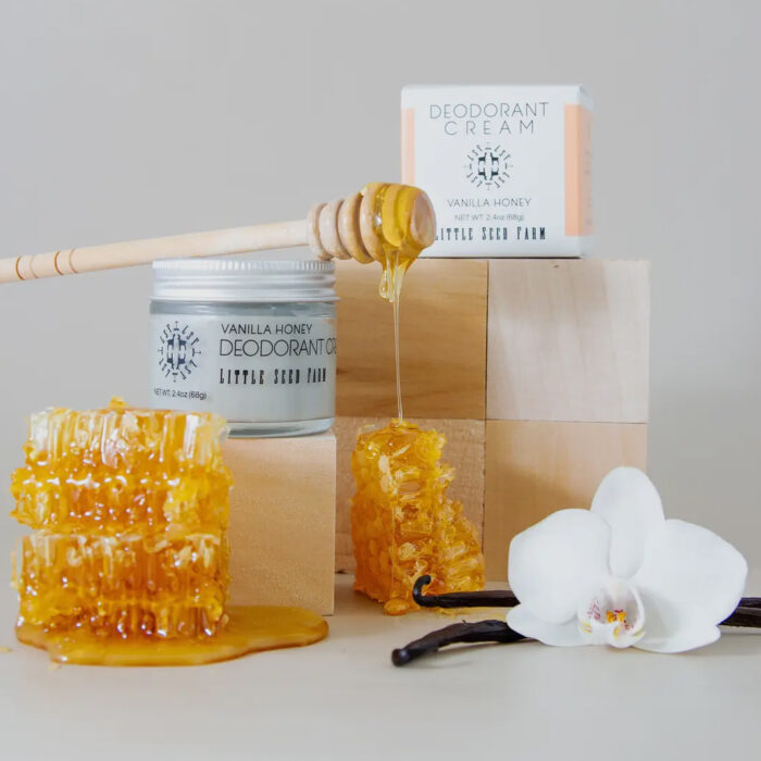 Vanilla Honey Deodorant Cream by Little Seed Farm - Image 5