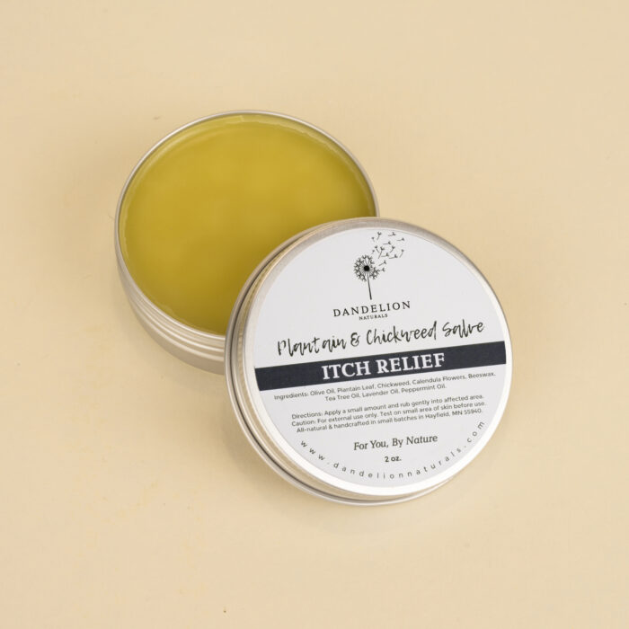 Itch Relief Salve with Plantain, Chickweed & Calendula - Image 2