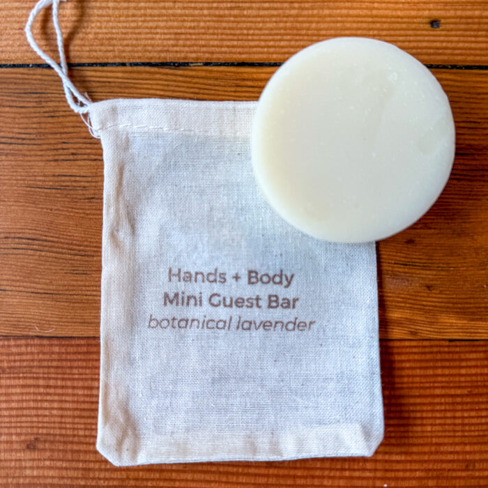 Hands + Body Mini Guest Bar Soap - botanical lavender